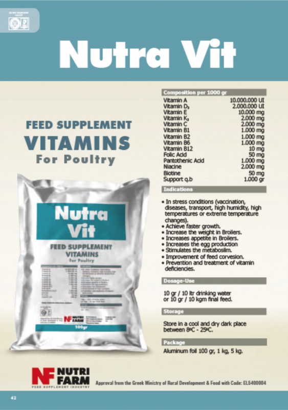 NutraVit for poultry