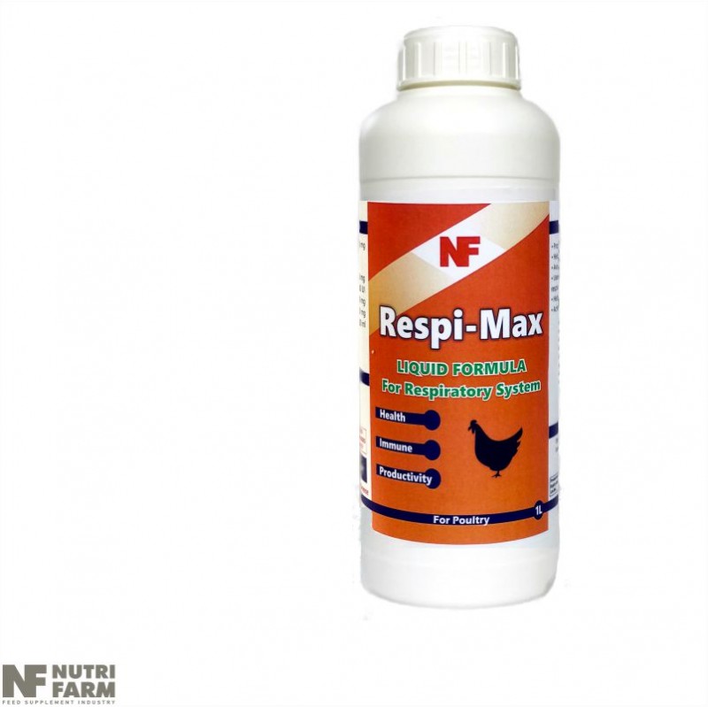 Respi Max Liquid formula for respiratory system in Poultry