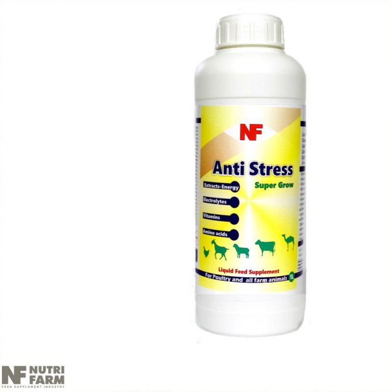 ANTI STRESS liquid supplement for all farm animals - For Super Grow