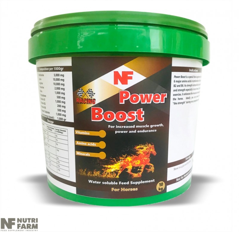 POWER BOOSTWATER SOLUBLE FEED SUPPLEMENTIncreased muscle growth, power & endurance