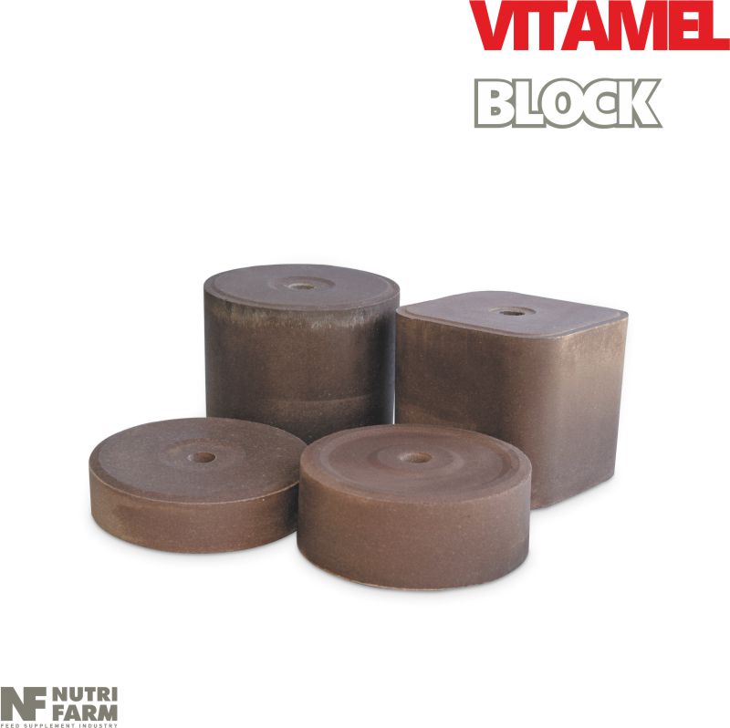 LICKING BLOCK VITAMELVitamins, Minerals & Molasses