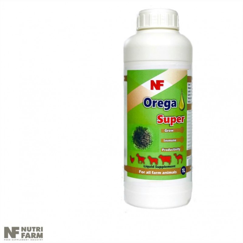 OREGA SUPER liquid Supplement for all farm animals for Grow - immune - productivity
