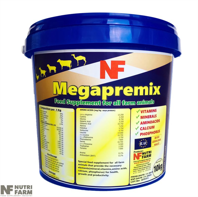 MEGAPREMIX Feed Supplement for all farm animals